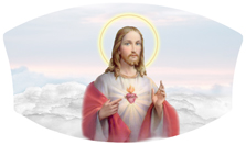 DNSWILL 109 WT Sacred Heart Clouds White